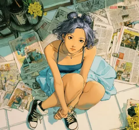 楼下早餐铺生活漫画封面